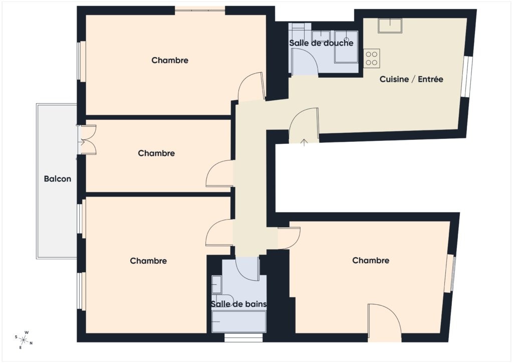 4 ½ rooms apartment