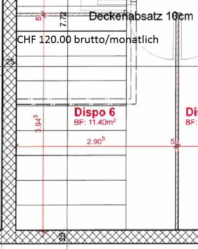 11m² cellar compartment