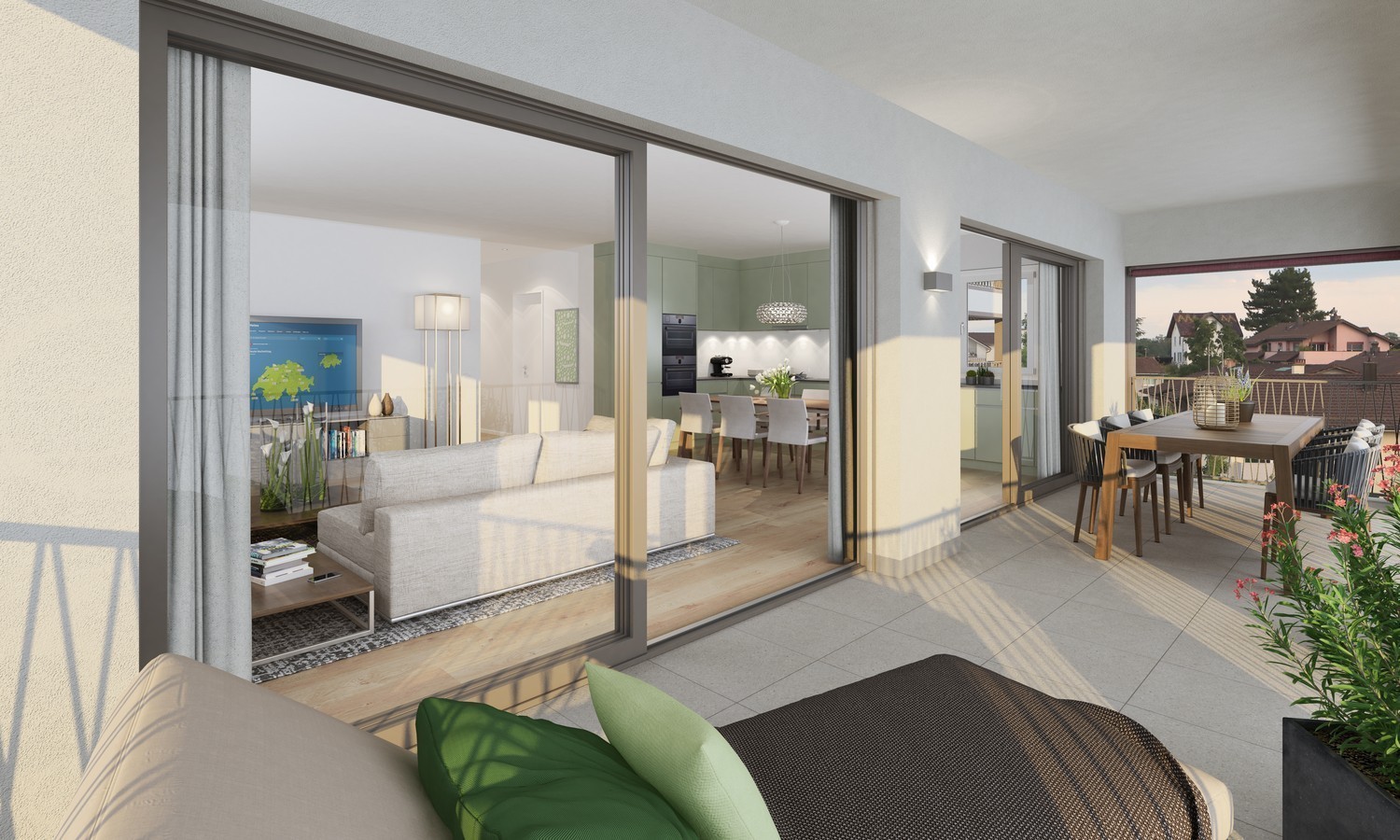 1 ½ rooms apartment