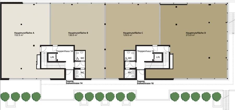 154m² office