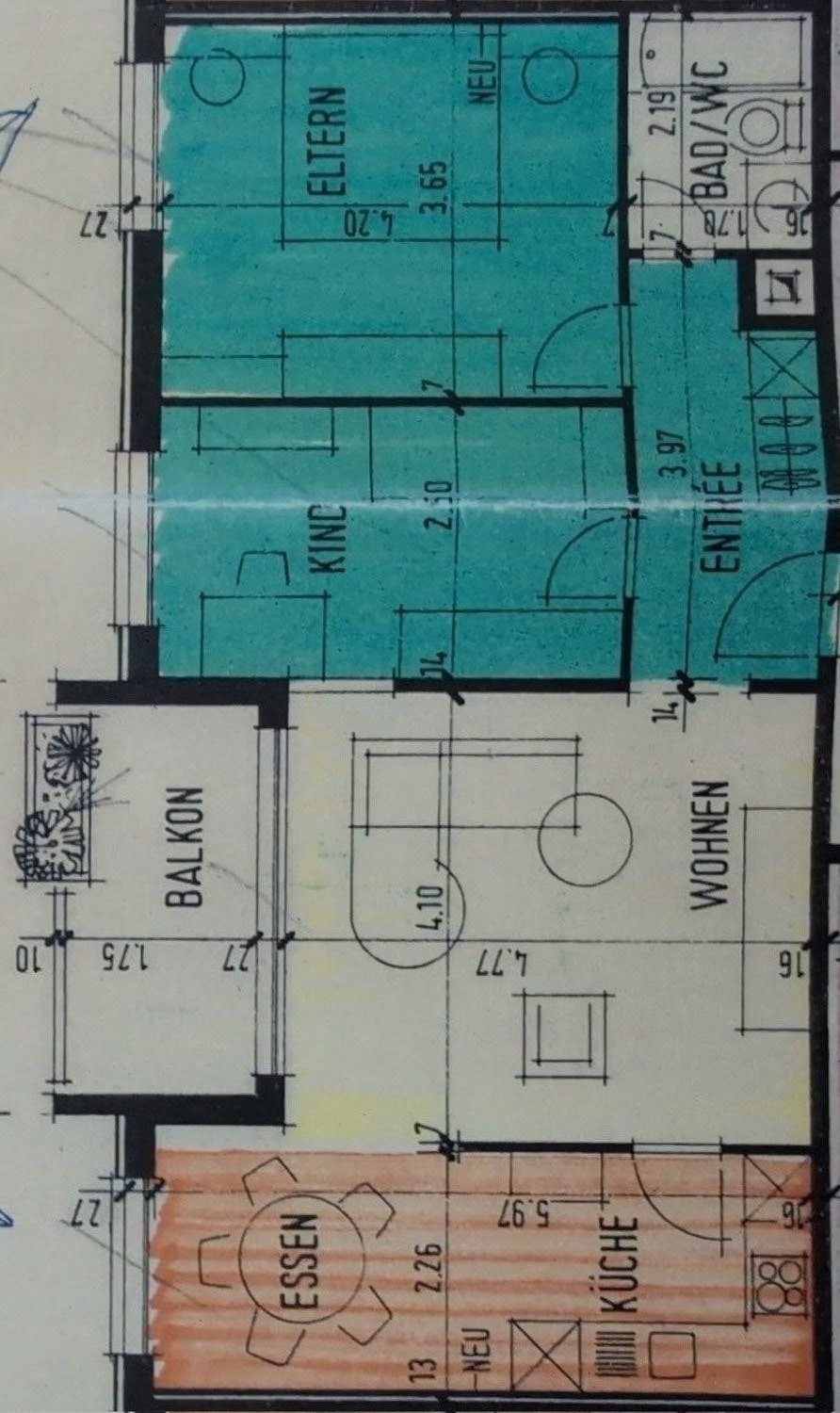Appartamento di 3 ½ locali