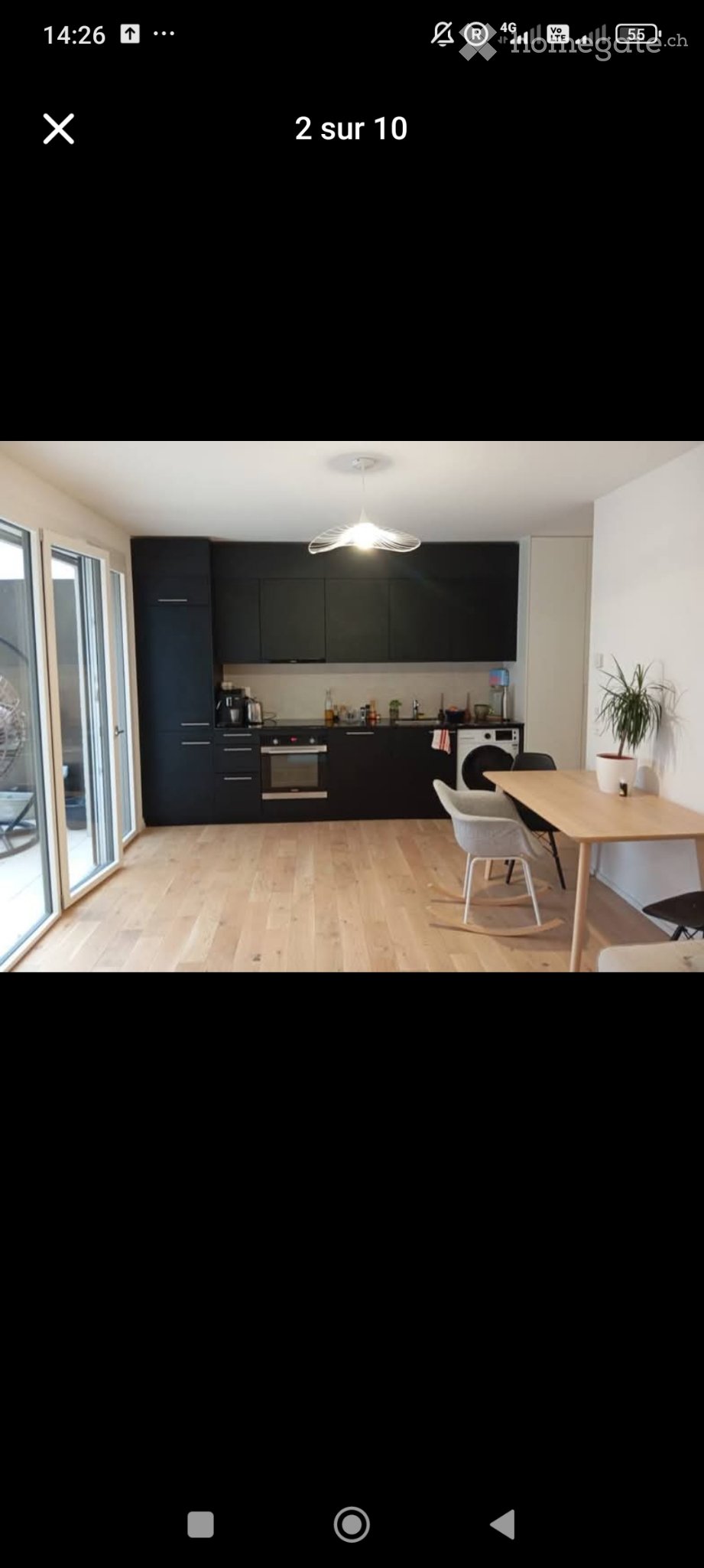 1 ½ rooms apartment