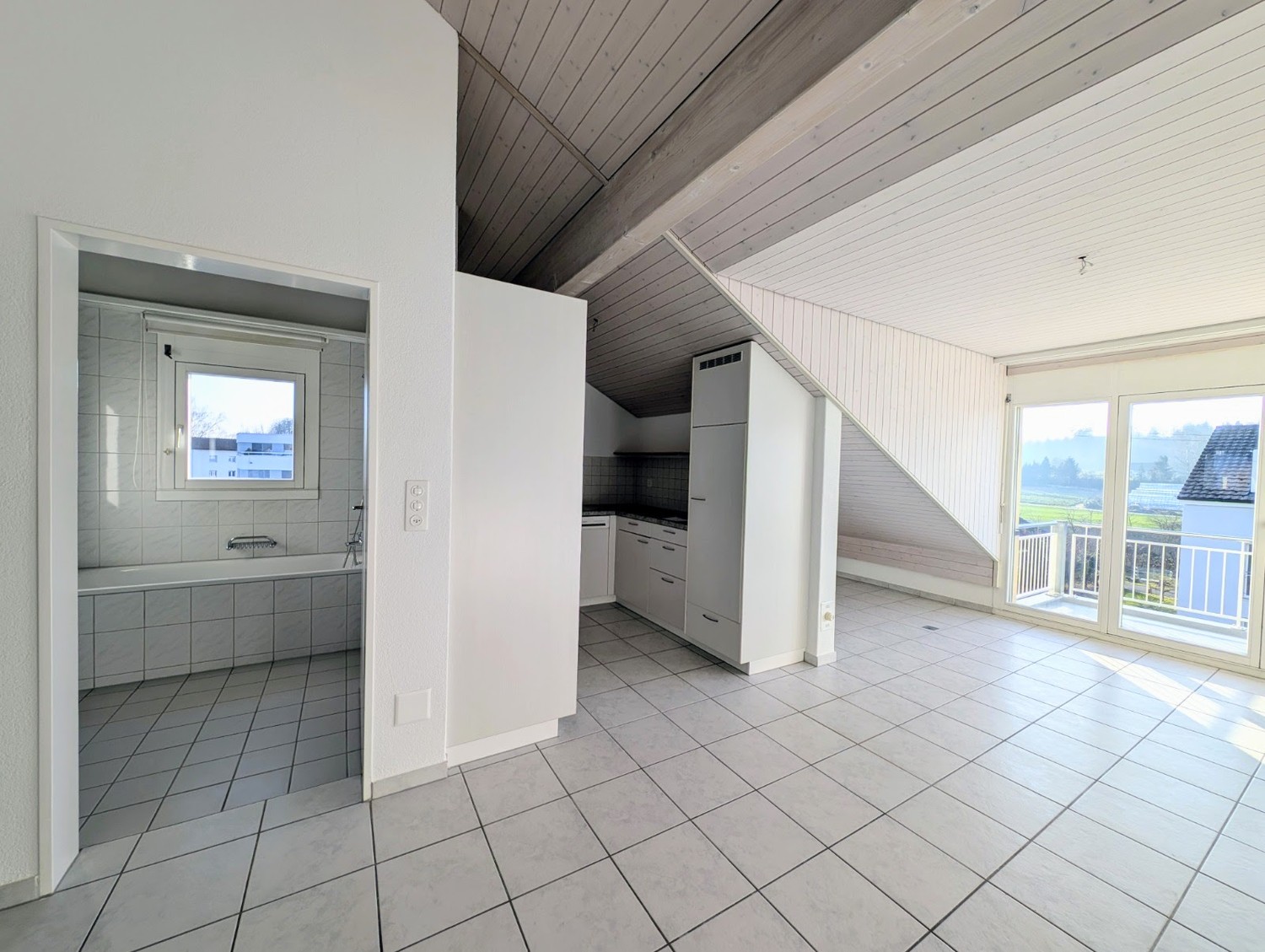 3 ½ rooms roof flat