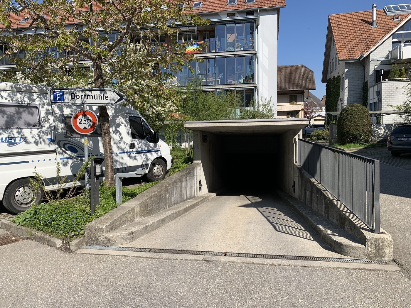 Posto auto interrato di 12m²