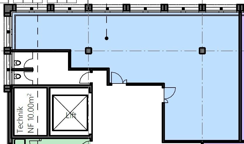 110m² commercial