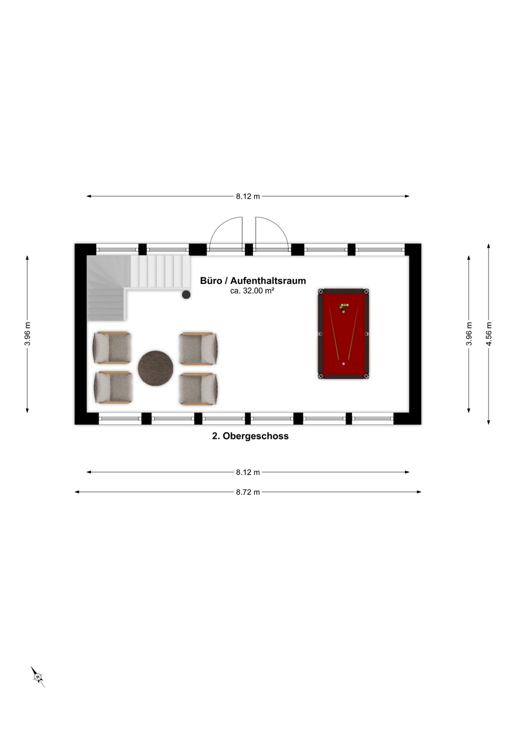 ufficio di 275m²