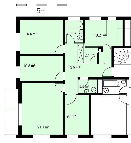 4 ½ rooms apartment