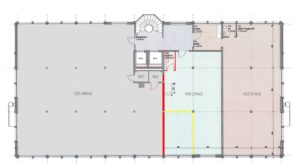 157m² office