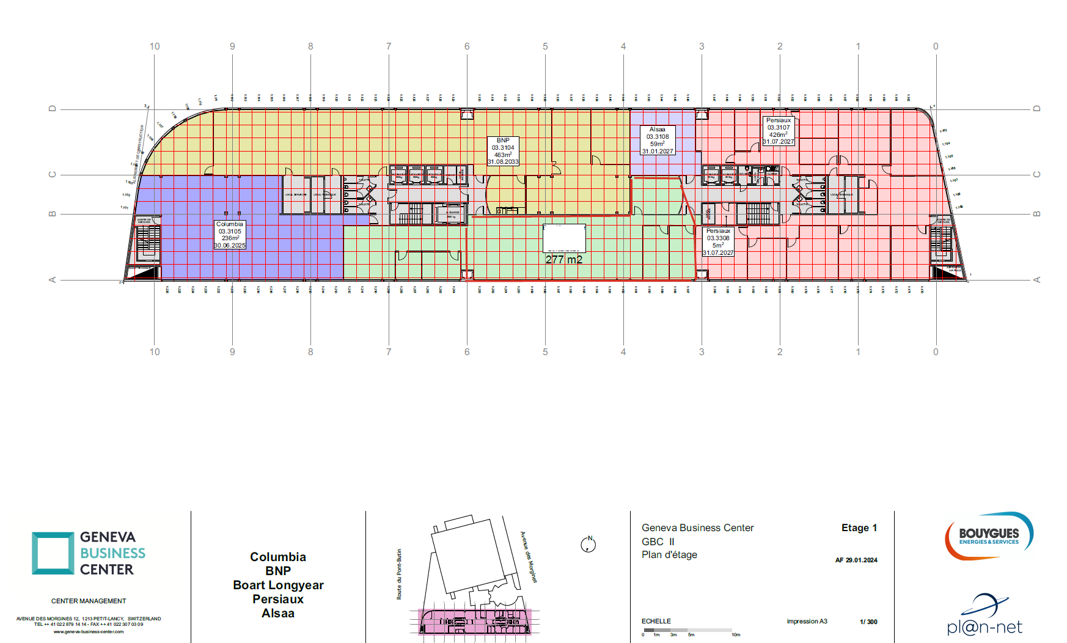 250m² office