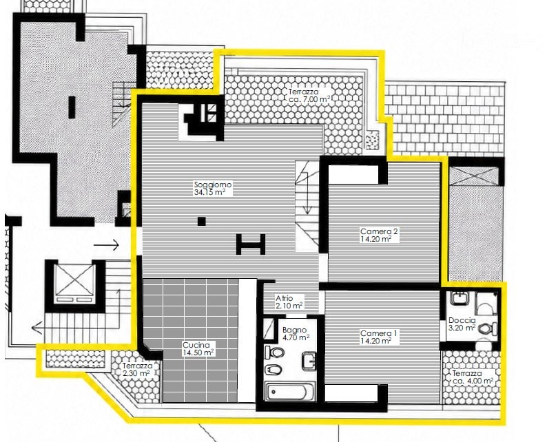 4 ½ rooms apartment