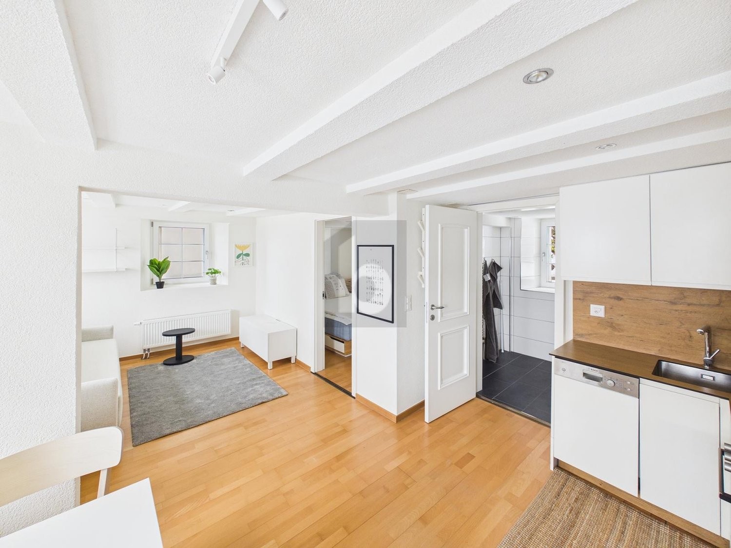 2 ½ rooms furnished flat