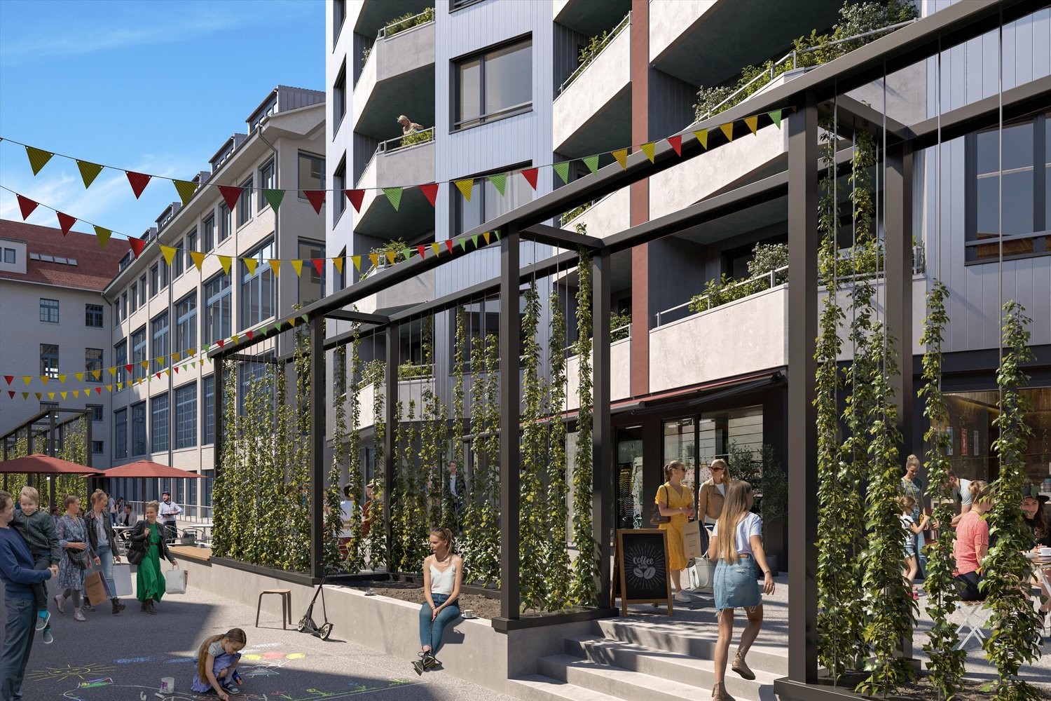 500m² commercial