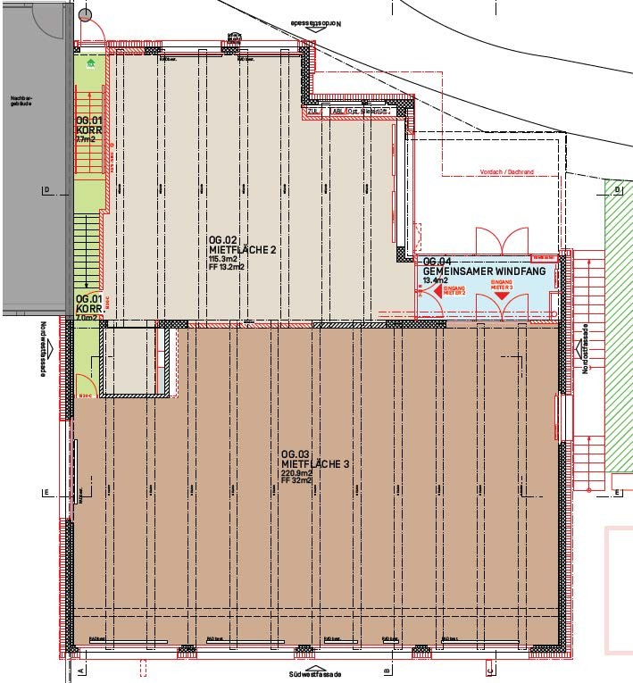 115m² office