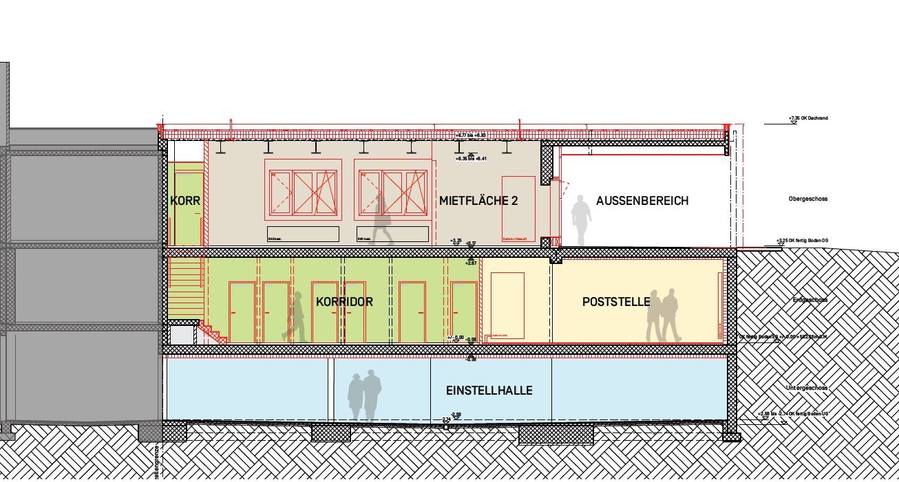 115m² office