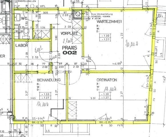 65m² office