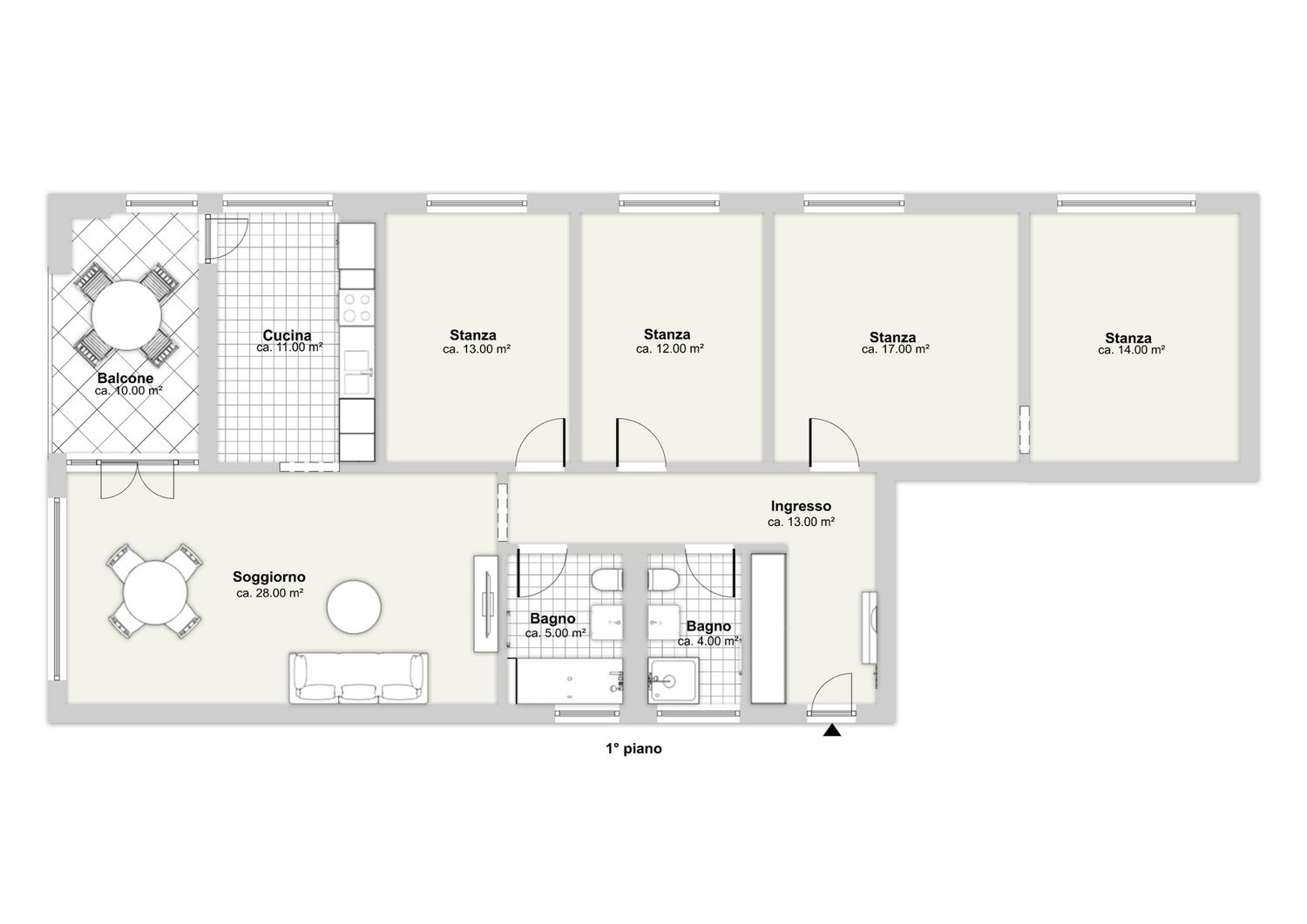 Appartement de 5 ½ pièces