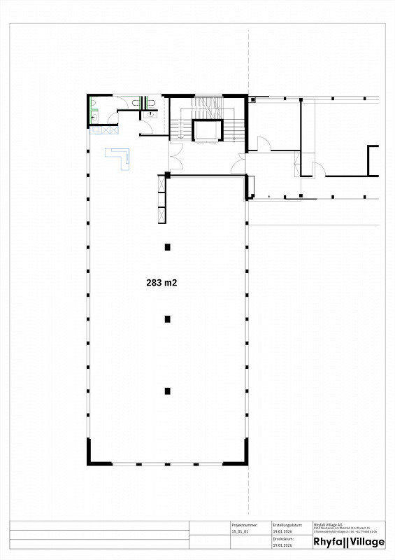 283m² office